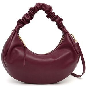 New LDT Monroe Napa Leather Hobo Crossbody Bag